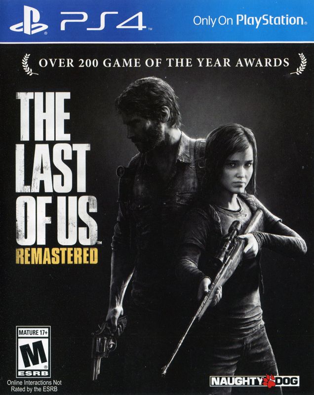 The Last of Us Remastered box art for Playstation 4